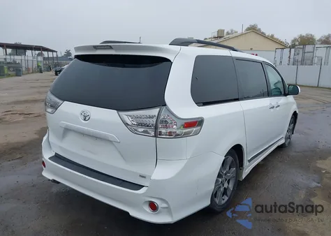 2014 Toyota Sienna Se 8 Passenger из США, поврежденный, VIN 5TDXK3DC2ES473269